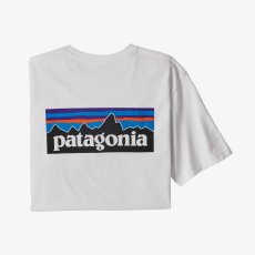 画像1: patagonia (パタゴニア) メンズ・P-6ロゴ・ポケット・レスポンシビリティー [WHI] (1)