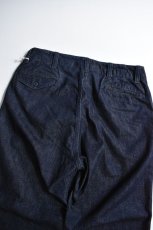 画像5: MASTER & Co. (マスターアンドコー) ONE WASHED DENIM PANTS with BELT [INDIGO] (5)