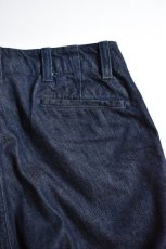 画像7: MASTER & Co. (マスターアンドコー) ONE WASHED DENIM PANTS with BELT [INDIGO] (7)