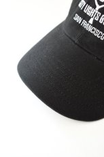 画像3: City Lights Bookstore (シティーライツブックストアー) LOGO Cap [BLACK] (3)