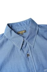 画像3: *A VONTADE (アボンタージ) Lax Work Shirts [BLUE INDIGO] (3)
