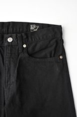 画像12: orslow (オアスロウ) 107 IVY FIT BLACK DENIM [BLACK] (12)