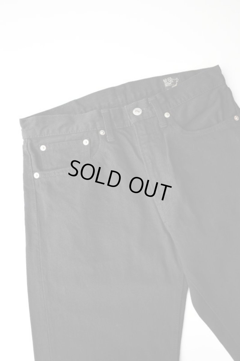 画像10: orslow (オアスロウ) 107 IVY FIT BLACK DENIM [BLACK] (10)