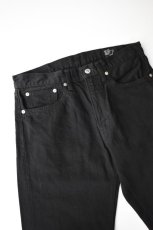 画像10: orslow (オアスロウ) 107 IVY FIT BLACK DENIM [BLACK] (10)