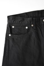 画像11: orslow (オアスロウ) 107 IVY FIT BLACK DENIM [BLACK] (11)