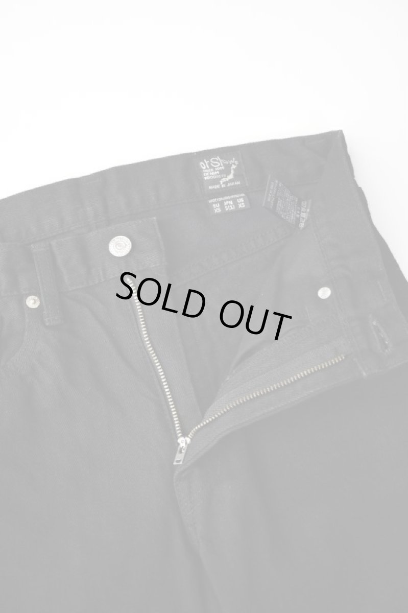 画像13: orslow (オアスロウ) 107 IVY FIT BLACK DENIM [BLACK] (13)