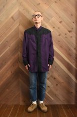 画像14: 【SALE!】GRAN HERRADURA (グランヘラデューラ) チャロ コンビ タルーガシャツ [PURPLE] (14)