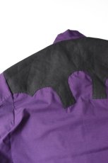 画像10: 【SALE!】GRAN HERRADURA (グランヘラデューラ) チャロ コンビ タルーガシャツ [PURPLE] (10)