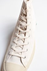 画像5: SHOES LIKE POTTERY (シューズライクポタリー) ハイカットキャンバスニーカー [WHITE]  (5)