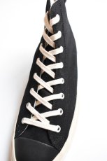 画像5: SHOES LIKE POTTERY (シューズライクポッタリー) ハイカットキャンバスニーカー [BLACK]  (5)