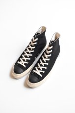 画像1: SHOES LIKE POTTERY (シューズライクポッタリー) ハイカットキャンバスニーカー [BLACK]  (1)
