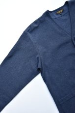 画像4: 【SALE!】*A VONTADE (アボンタージ) Surf Knit V-Cardigan [NAVY MIX] (4)
