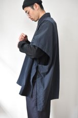 画像11: 【SALE】GREI. (グレイ) POPOVER PONCHO [MIDNIGHT BLUE] (11)