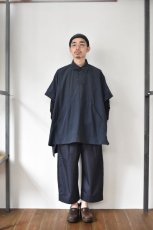 画像13: 【SALE!】GREI. (グレイ) POPOVER PONCHO [MIDNIGHT BLUE] (13)
