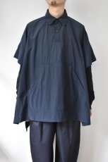 画像10: 【SALE!】GREI. (グレイ) POPOVER PONCHO [MIDNIGHT BLUE] (10)