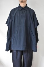 画像10: 【SALE】GREI. (グレイ) POPOVER PONCHO [MIDNIGHT BLUE] (10)