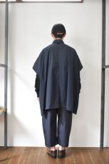 画像16: 【SALE!】GREI. (グレイ) POPOVER PONCHO [MIDNIGHT BLUE] (16)