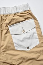画像8: 【SALE!】Short pants every day (ショートパンツエブリデイ)  3LINE [BEIGE×GRAY] (8)