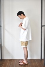 画像17: 【SALE!】Short pants every day (ショートパンツエブリデイ)  3LINE [BEIGE×GRAY] (17)