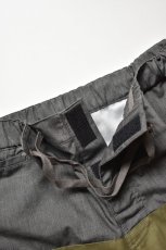 画像4: Short pants every day (ショートパンツエブリデイ)  CENTER LINE HERRINGBONE [GRAY×KHAKI] (4)