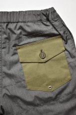 画像8: 【SALE!】Short pants every day (ショートパンツエブリデイ)  CENTER LINE HERRINGBONE [GRAY×KHAKI] (8)