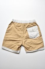 画像7: 【SALE!】Short pants every day (ショートパンツエブリデイ)  3LINE [BEIGE×GRAY] (7)
