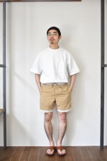 画像14: Short pants every day (ショートパンツエブリデイ)  3LINE [BEIGE×GRAY] (14)