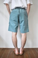画像11: Short pants every day (ショートパンツエブリデイ)  RELAX SHORTS II CORDUROY [SEA GREEN] (11)