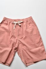 画像1: 【SALE】Short pants every day (ショートパンツエブリデイ)  RELAX SHORTS II CORDUROY [SALMON PINK] (1)