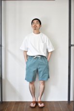 画像12: Short pants every day (ショートパンツエブリデイ)  RELAX SHORTS II CORDUROY [SEA GREEN] (12)