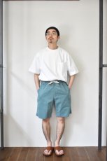 画像12: 【SALE】Short pants every day (ショートパンツエブリデイ)  RELAX SHORTS II CORDUROY [SEA GREEN] (12)