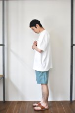 画像15: 【SALE】Short pants every day (ショートパンツエブリデイ)  RELAX SHORTS II CORDUROY [SEA GREEN] (15)