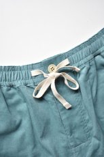 画像3: 【SALE】Short pants every day (ショートパンツエブリデイ)  RELAX SHORTS II CORDUROY [SEA GREEN] (3)