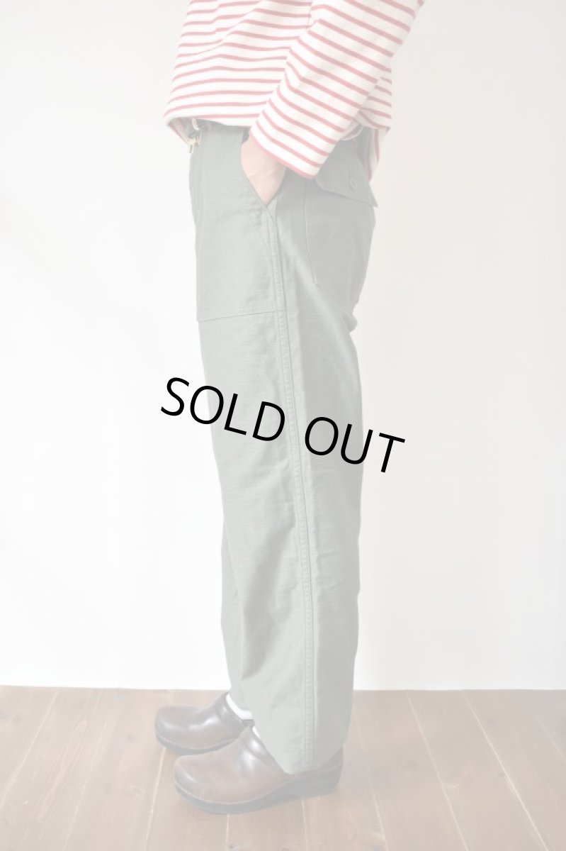 画像13: orslow (オアスロウ) US ARMY FATIGUE PANTS [GREEN] (13)