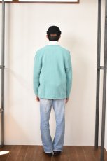 画像19: 【SALE!】FANNI LEMMERMAYER (ファニレマメイヤー) Front Stripe V-neck Cardigan [MINT/GREY] (19)