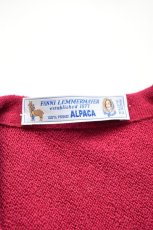 画像4: 【SALE!】FANNI LEMMERMAYER (ファニレマメイヤー) Front Stripe V-neck Cardigan [RED/NAVY] (4)