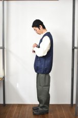 画像18: 【SALE】VECCHI (ベッチ) PANTALONE LAVORO LONG [OLIVE] (18)