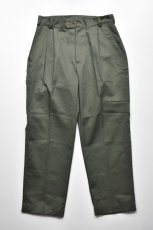 画像2: 【SALE】VECCHI (ベッチ) PANTALONE LAVORO LONG [OLIVE] (2)