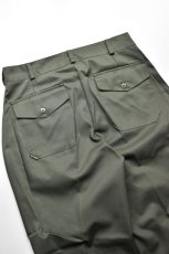 画像9: 【SALE】VECCHI (ベッチ) PANTALONE LAVORO LONG [OLIVE] (9)