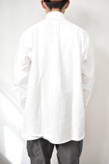 画像15: INDIVIDUALIZED SHIRTS (インディビジュアライズドシャツ) Regatta Oxford Over Sized Button Down Shirt [WHITE] (15)
