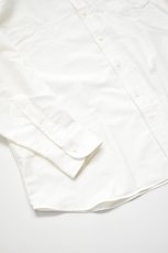 画像8: INDIVIDUALIZED SHIRTS (インディビジュアライズドシャツ) Regatta Oxford Over Sized Button Down Shirt [WHITE] (8)
