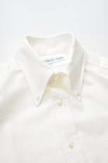 画像3: INDIVIDUALIZED SHIRTS (インディビジュアライズドシャツ) Regatta Oxford Over Sized Button Down Shirt [WHITE] (3)