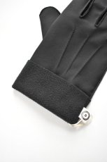 画像4: 【SALE】BURLAP OUTFITTER (バーラップアウトフィッター) MICRO FLEECE GLOVE [BLACK] (4)