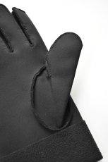 画像7: 【SALE】BURLAP OUTFITTER (バーラップアウトフィッター) MICRO FLEECE GLOVE [BLACK] (7)