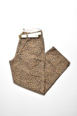 画像1: MASTER & Co. (マスターアンドコー) CHINO PANTS with BELT [LEOPARD] (1)