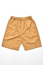 画像2: 【SALE!】AXESQUIN -modified- (アクシーズクインモディファイド) NYLON BIG SHORTS [COYOTE]  (2)