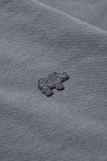 画像5: 【SALE】SCYE BASICS (サイベーシックス) Cotton Pique Polo Shirt [GREY] (5)