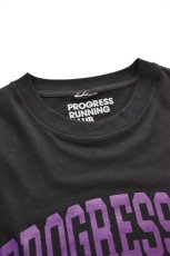 画像3: Progress Running Club (プログレスランニングクラブ) PROGRESS ARCH S/SLV T [BLACK/PURPLE] (3)