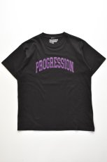 画像2: Progress Running Club (プログレスランニングクラブ) PROGRESS ARCH S/SLV T [BLACK/PURPLE] (2)