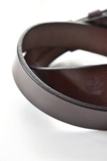 画像3: JABEZ CLIFF (ジャベツクリフ) Stirrup Leather Belt [CHESTNUT] (3)